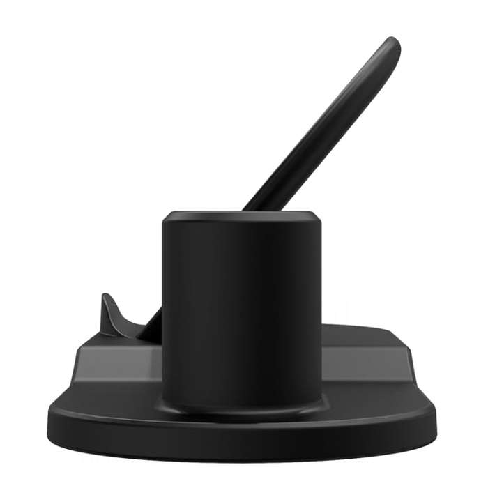 N30 3 in 1 Fast Wireless Charger Holder for Qi Standard Smartphones & iWatch & AirPods(Black)