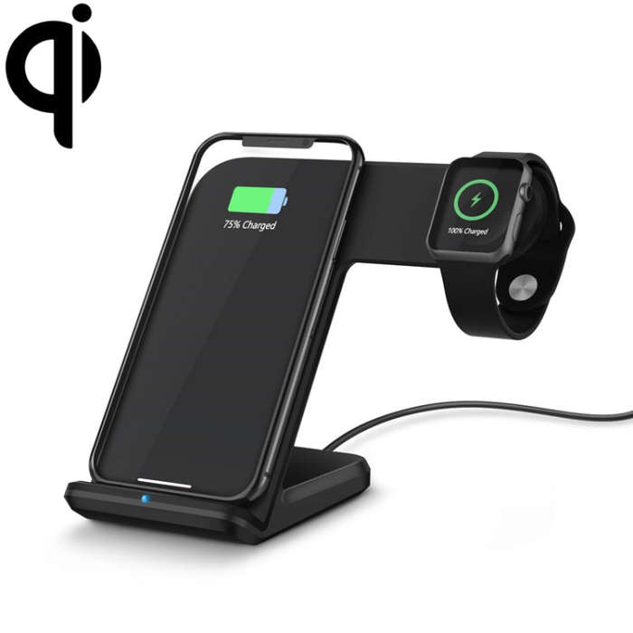 F11 Vertical Magnetic Wireless Charger for QI Charging Standard Mobile Phones & Apple Watch Serie...
