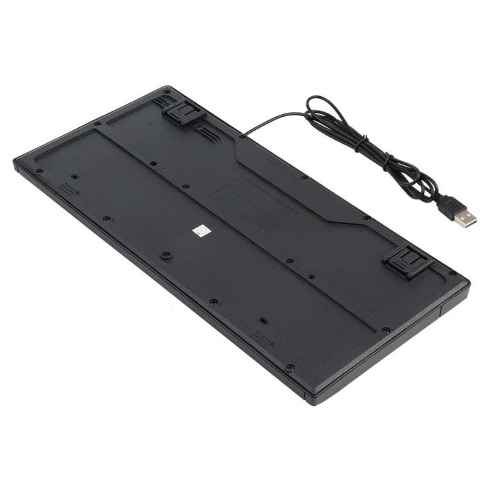 KB-301A Multimedia Notebook Mini Wired Keyboard, Cangjie Version (Black)