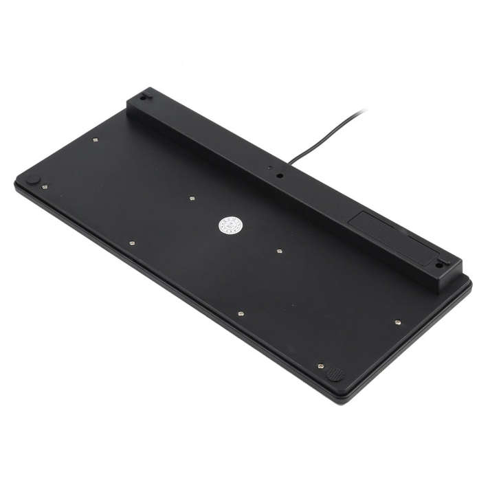 TT-A01 Ultra-thin Design Mini Wired Keyboard, German Version (Black)