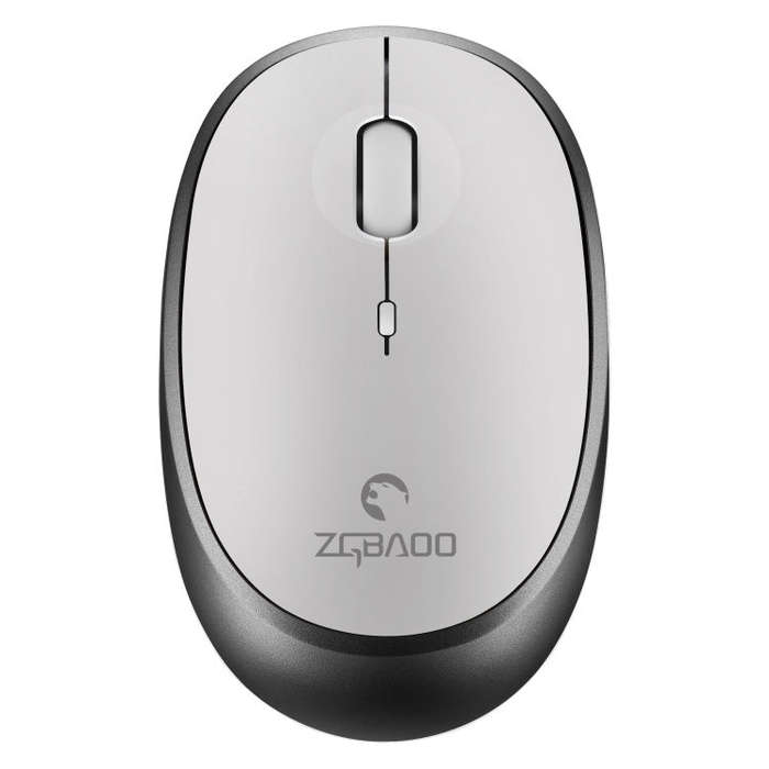 ZGB 007 2.4G Computer Laptop Wireless Mini Mouse (White)