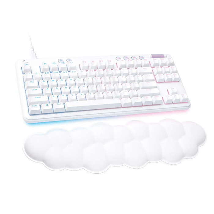 Logitech Aurora G713 RGB Wired Game E-sports 87-key Mechanical Keyboard with Palm Support, Tea Shaft