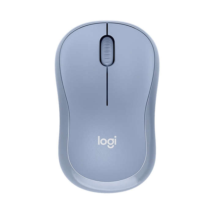 Logitech M221 Fashion Silent Wireless Mouse(Blue)