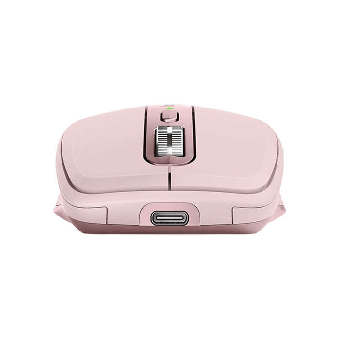 Logitech MX ANYWHERE 3 Compact High-performance Wireless Mouse (Pink)