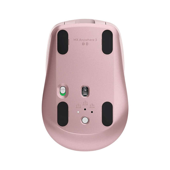 Logitech MX ANYWHERE 3 Compact High-performance Wireless Mouse (Pink)