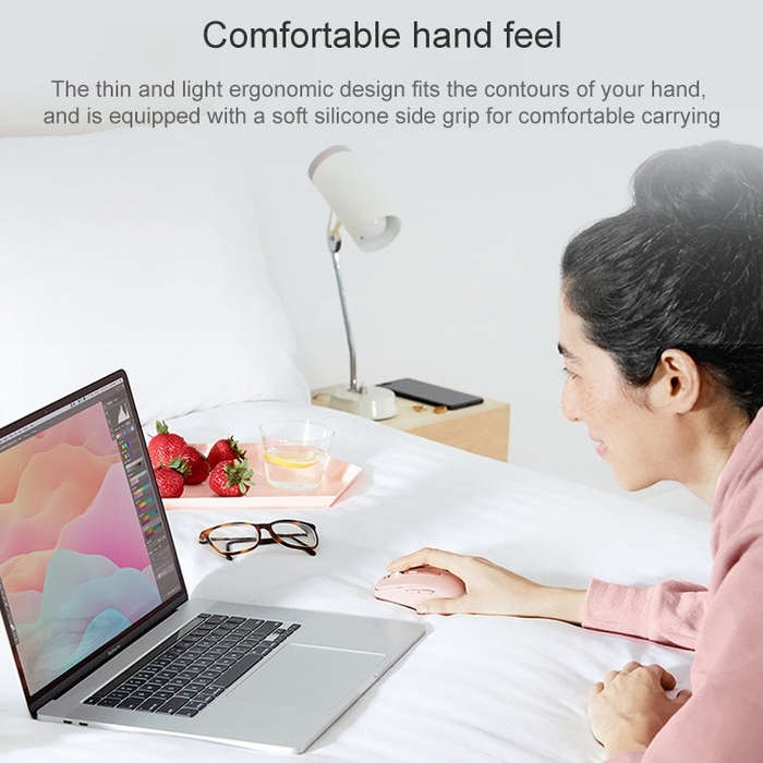 Logitech MX ANYWHERE 3 Compact High-performance Wireless Mouse (Pink)