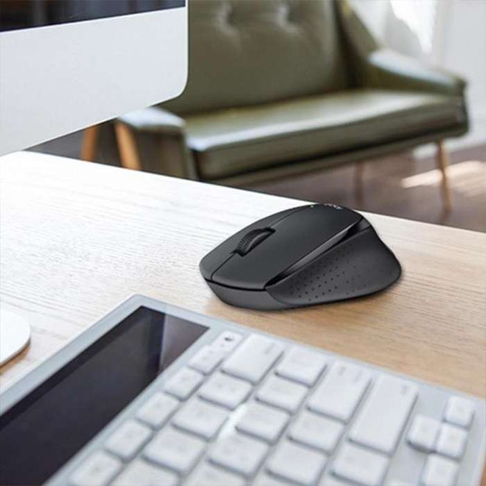 Logitech M280 2.4GHz 3-keys 1000DPI Wireless Optical Mouse, Wireless Range: 10m (Grey)