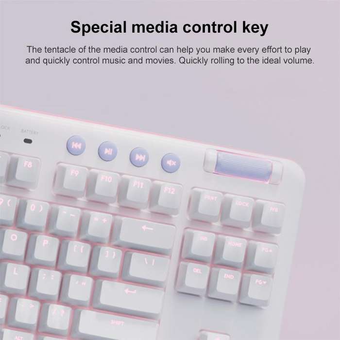 Logitech Aurora G713 RGB Wired Game E-sports 87-key Mechanical Keyboard with Palm Support, Red Shaft