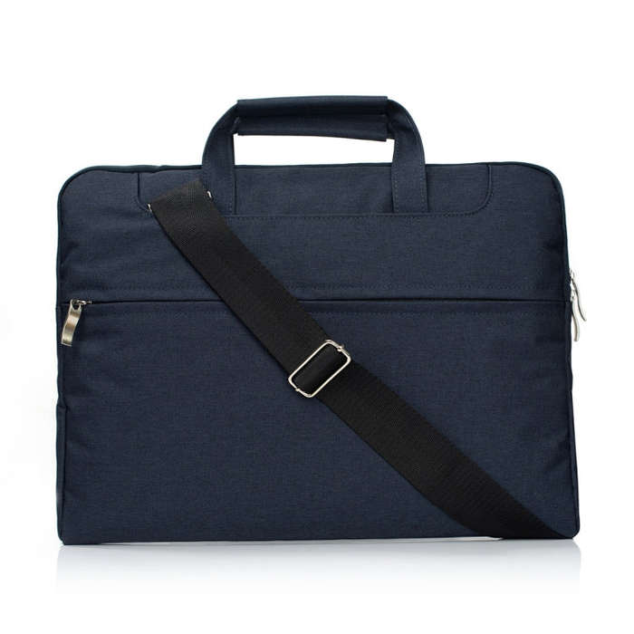 Portable One Shoulder Handheld Zipper Laptop Bag, For 11.6 inch and Below Macbook, Samsung, Lenov...