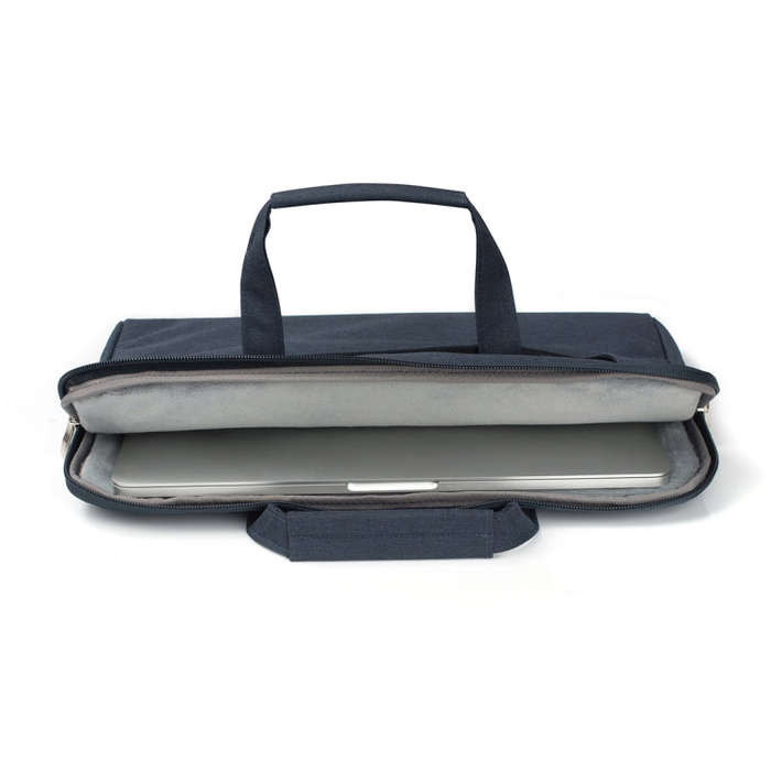 Portable One Shoulder Handheld Zipper Laptop Bag, For 11.6 inch and Below Macbook, Samsung, Lenov...