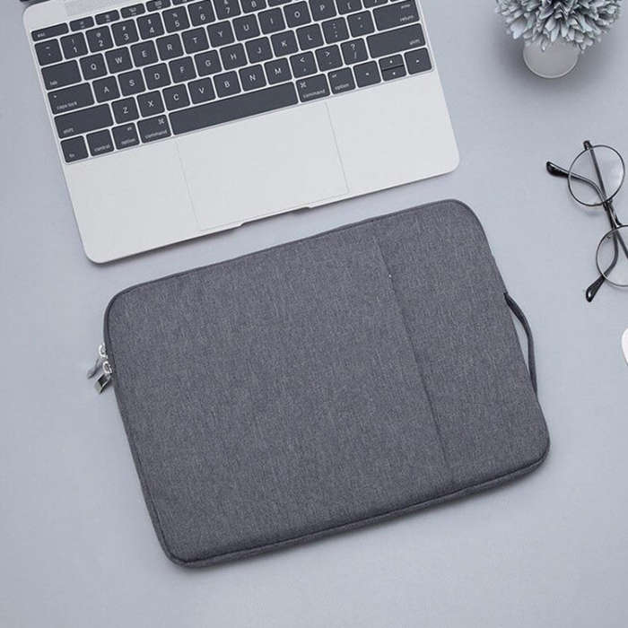 11.6 inch Universal Fashion Soft Laptop Denim Bags Portable Zipper Notebook Laptop Case Pouch for...