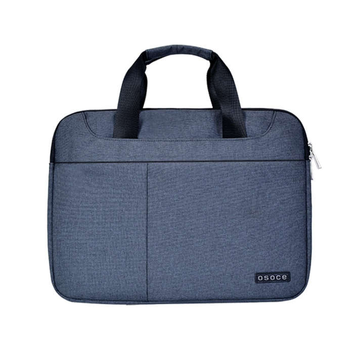 OSOCE S63 Breathable Wear-resistant Shoulder Handheld Zipper Laptop Bag For 15 inch and Below Mac...