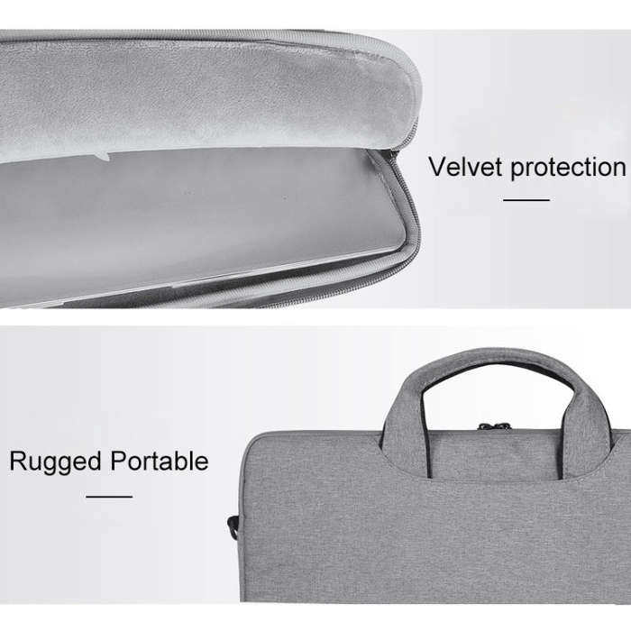 ST01S Waterproof Oxford Cloth Hidden Portable Strap One-shoulder Handbag for 13.3 inch Laptops(Pink)