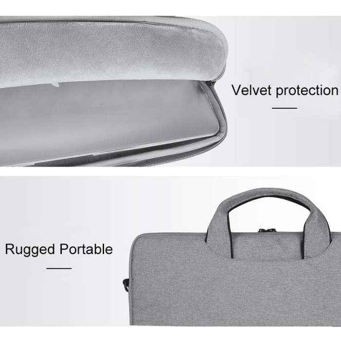 ST01S Waterproof Oxford Cloth Hidden Portable Strap One-shoulder Handbag for 15.6 inch Laptops (D...