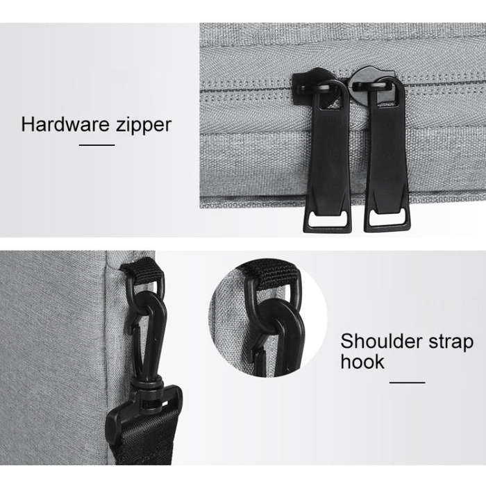 ST01S Waterproof Oxford Cloth Hidden Portable Strap One-shoulder Handbag for 15.6 inch Laptops (D...