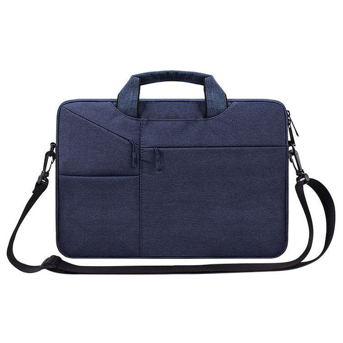 ST02S Waterproof Tear Resistance Hidden Portable Strap One-shoulder Handbag for 14.1 inch Laptops...
