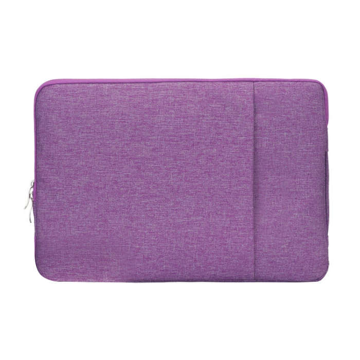POFOKO C210 15.6 inch Denim Business Laptop Liner Bag(Purple)