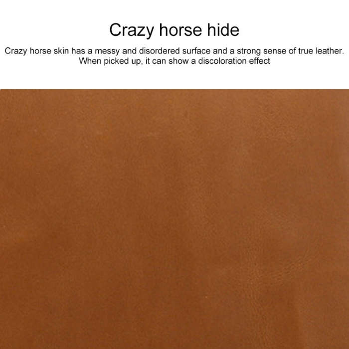 Universal Genuine Leather Business Zipper Laptop Tablet Bag For 15.4 inch and Below(Coffee)