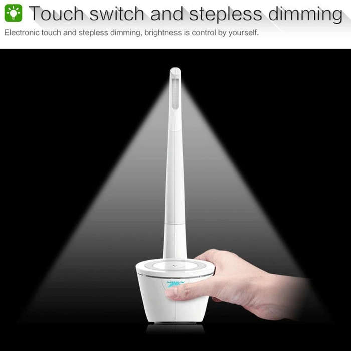 NILLKIN 2 in 1 QI Standard Smart Recognition 1A 5W Wireless Charger + LED Light Lamp with USB Cha...