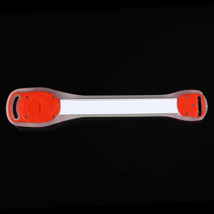 Night Run / Ride Safety LED Light Band, CR2032 Button Batteries Powered(Red)