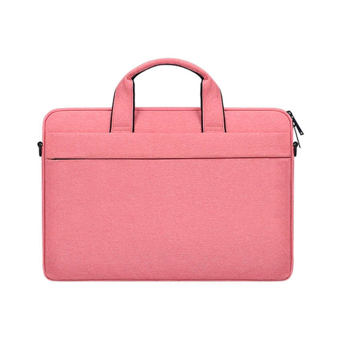 ST03S 14.1 inch Double Side Pockets Wearable Oxford Cloth Soft Handle Portable Laptop Tablet Bag(...