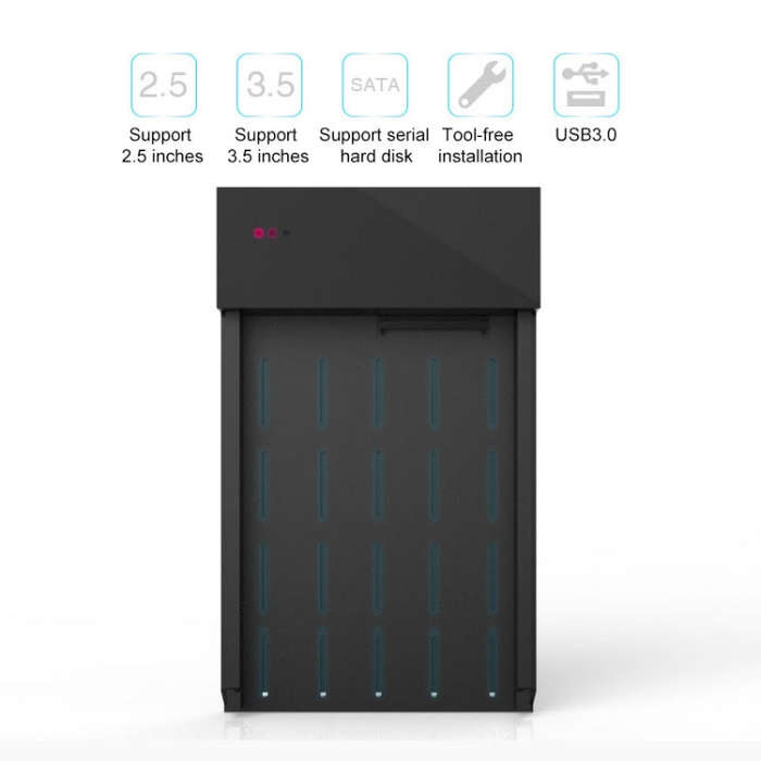 Blueendless 2.5 / 3.5 inch SSD USB 3.0 PC Computer External Solid State Mobile Hard Disk Box Hard...
