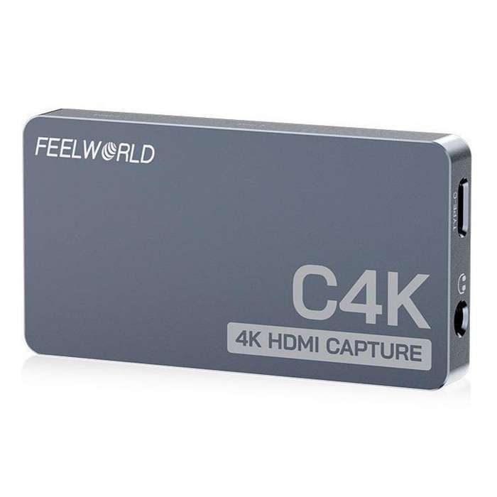 FEEWORLD C4K Video Capture 4K HDMI 60Hz In and Out USB-C Plug and Play for Streaming Gaming Video...