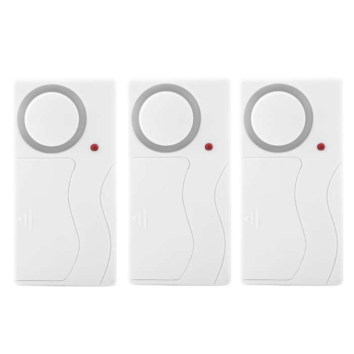 Home Security Wireless Remote Control Door Window Siren Magnetic Sensor Alarm Warning, 1 Remote C...