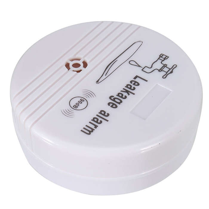 360 Degrees Water Leak Detector Sensor 85dB Volume Water Leakage Alarm for Home Kitchen, Toilet, ...