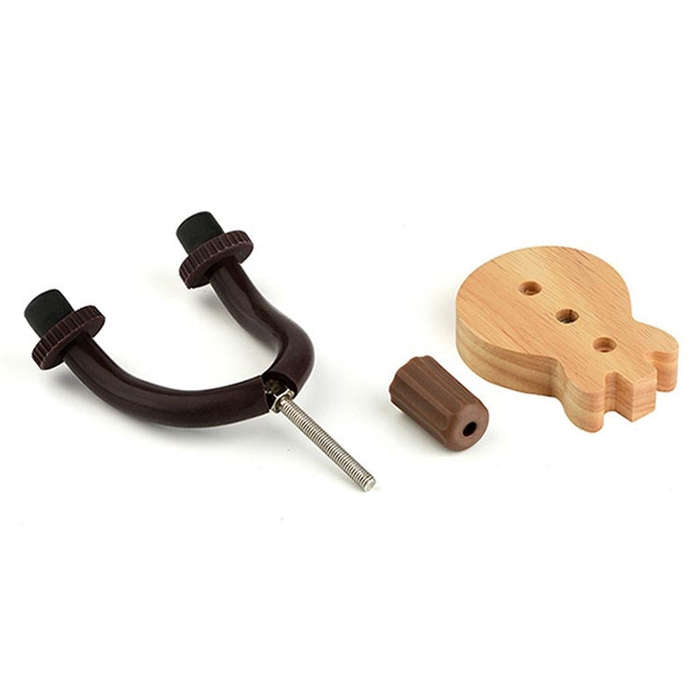 Deep Wood Grain Guitar Ukulele Wood Wall Hook