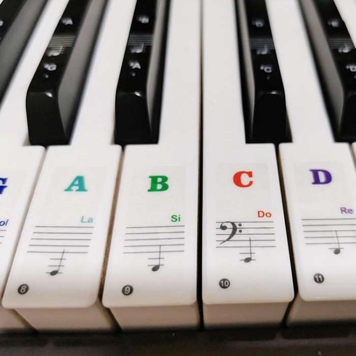 2 PCS 88 / 61 / 54 / 49 Keys Piano Electronic Organ Keyboard Hand Roll Piano Notation Musical Sca...