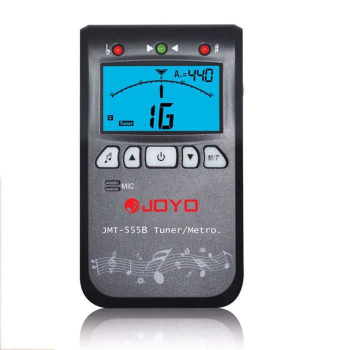 JOYO JMT-555B Metronome Tuner Chromatic Digital LCD Backlight with Tone Generator 3 in 1 Kit for ...