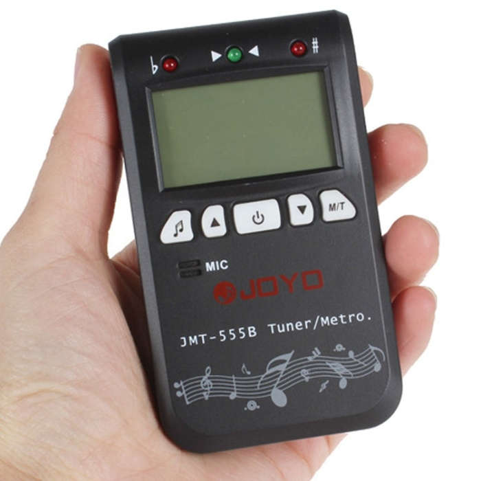 JOYO JMT-555B Metronome Tuner Chromatic Digital LCD Backlight with Tone Generator 3 in 1 Kit for ...