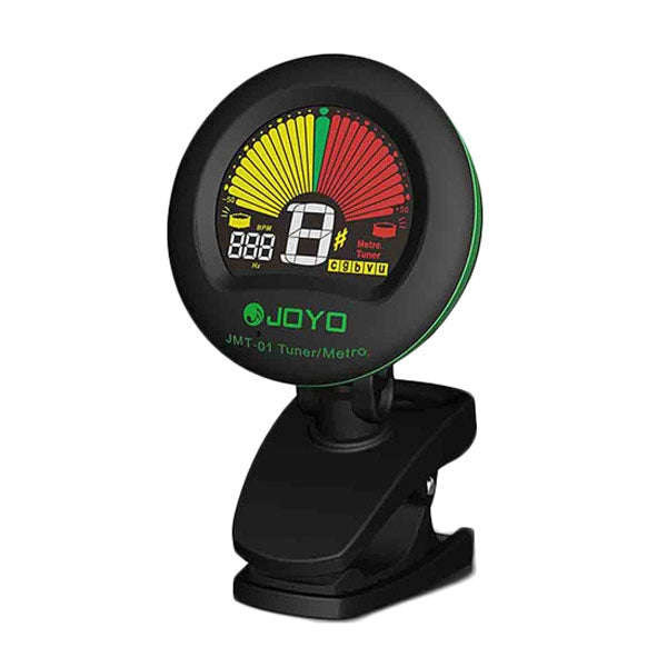 JOYO JMT-01 Clip-on Electric Guitar Tuner & Metronome Built-in Mic Color Screen for Guitar Violin...