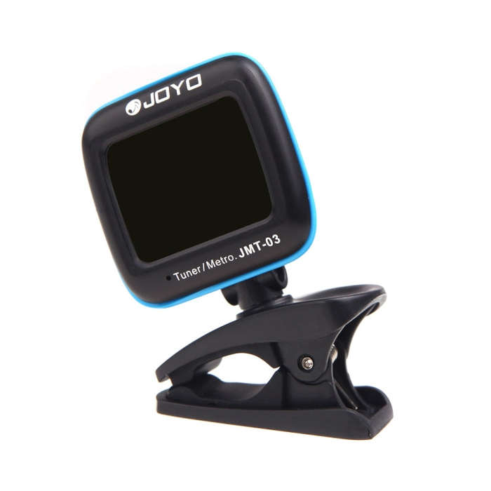 JOYO JMT-03 Portable Clip-on Guitar Tuner Metronome Supports MIC and CLIP Tuning Mode 2-in-1 360-...
