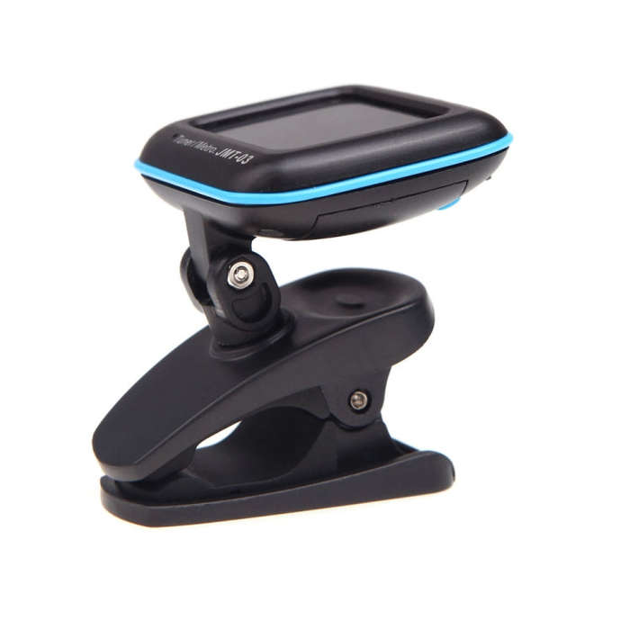 JOYO JMT-03 Portable Clip-on Guitar Tuner Metronome Supports MIC and CLIP Tuning Mode 2-in-1 360-...