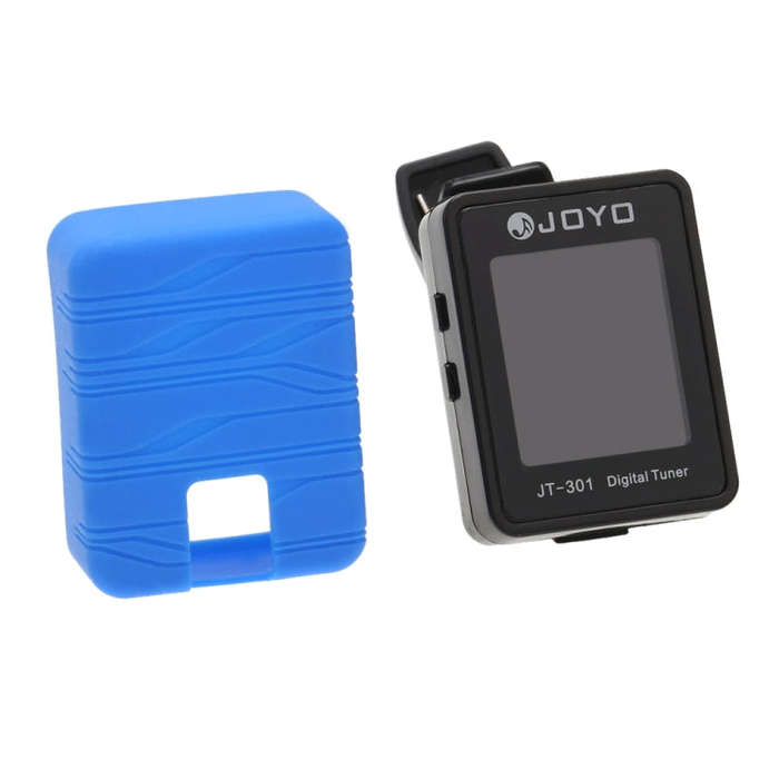 JOYO JT-301 Clip-on Electric Digital Tuner Universal Portable with Silica Gel Cover for Guitar Ch...