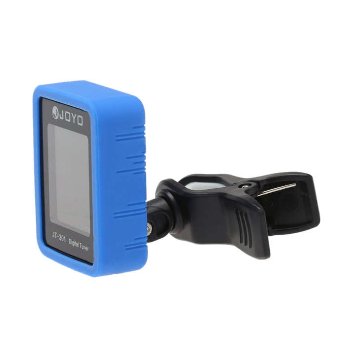 JOYO JT-301 Clip-on Electric Digital Tuner Universal Portable with Silica Gel Cover for Guitar Ch...