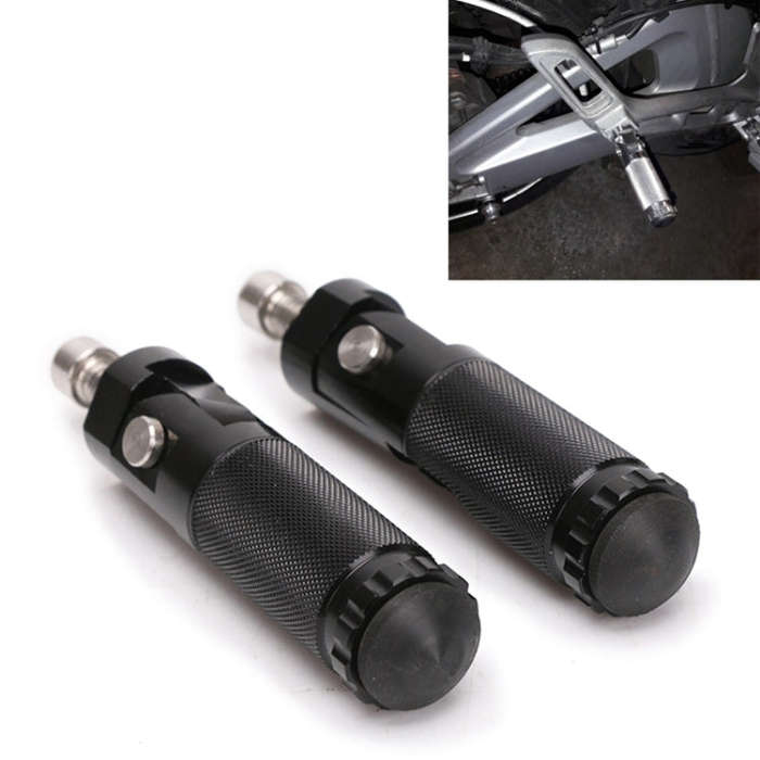 Speedpark 1 Pair Universal Folding Footrests Footpegs Foot Rests Pegs Rear Pedals Set 8mm Install...
