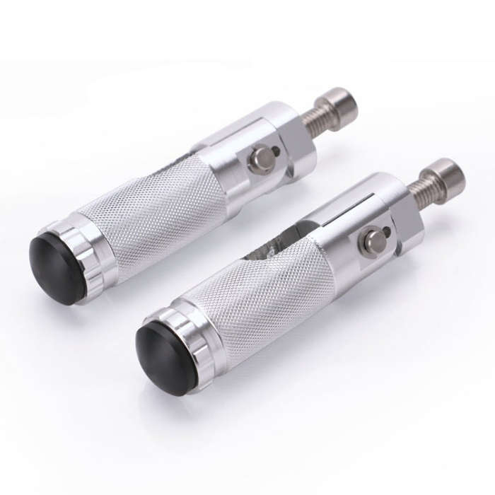 Speedpark 1 Pair Universal Folding Footrests Footpegs Foot Rests Pegs Rear Pedals Set 8mm Install...