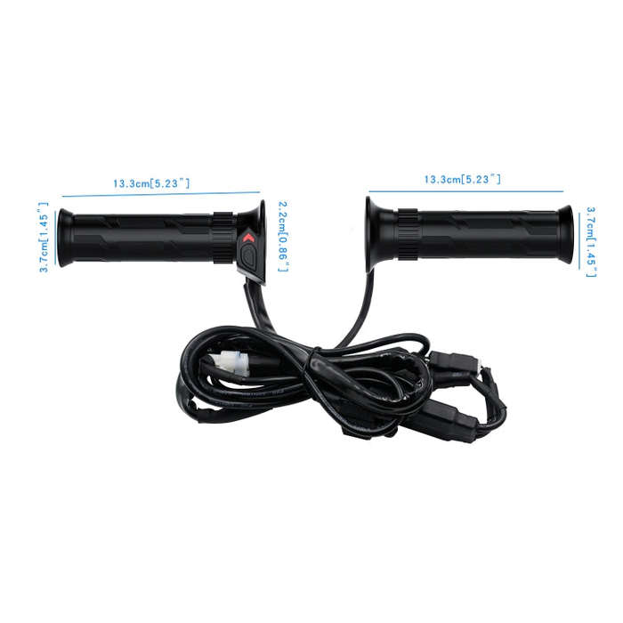 WUPP CS-990A1 Motorcycle Modified Intelligent Electric Heating Hand Cover Heated Grip Handlebar w...