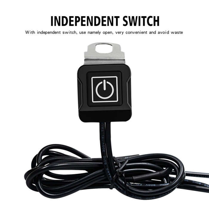 WUPP ZH-975B3 Motorcycle Aluminum Alloy Waterproof Mobile Phone Double QC3.0 Quick Charging Charg...
