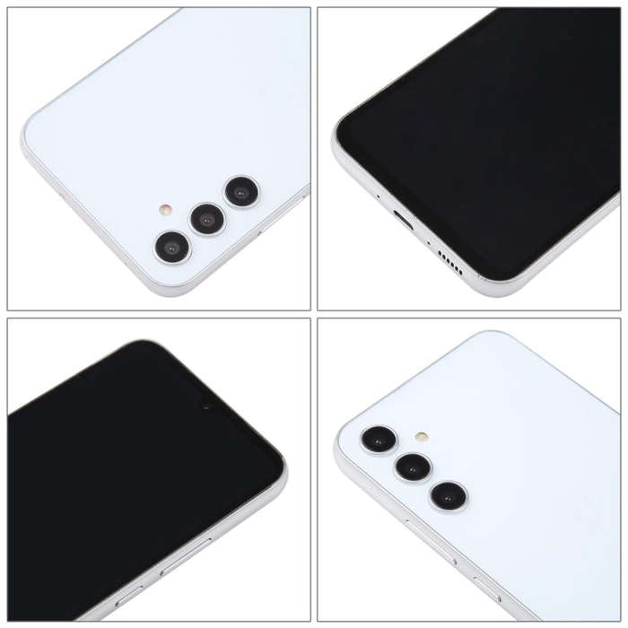 For Samsung Galaxy A34 Black Screen Non-Working Fake Dummy Display Model(White)