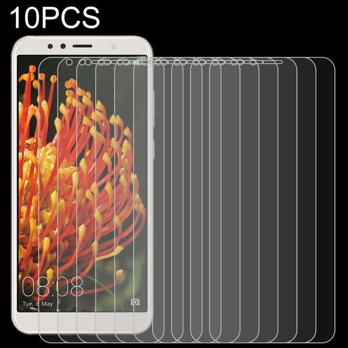 10 PCS 0.26mm 9H 2.5D Tempered Glass Film for Huawei Y6 2018