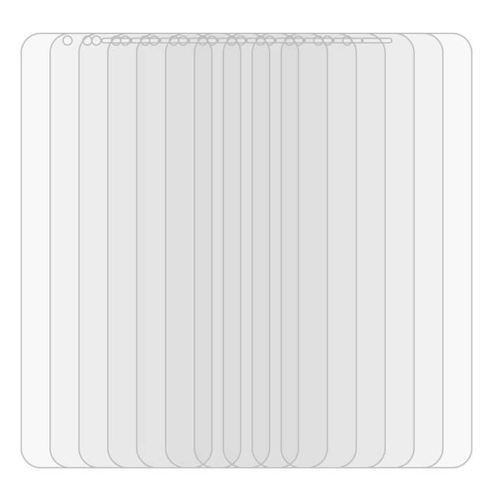 10 PCS 0.26mm 9H 2.5D Tempered Glass Film for Huawei Y6 2018