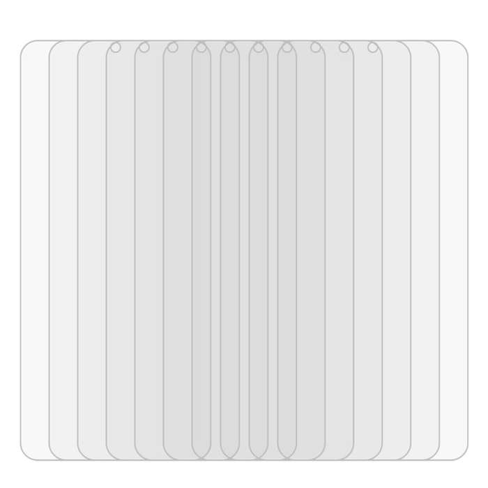 50 PCS 0.26mm 9H 2.5D Tempered Glass Film for Huawei Y6 2019, No Retail Package