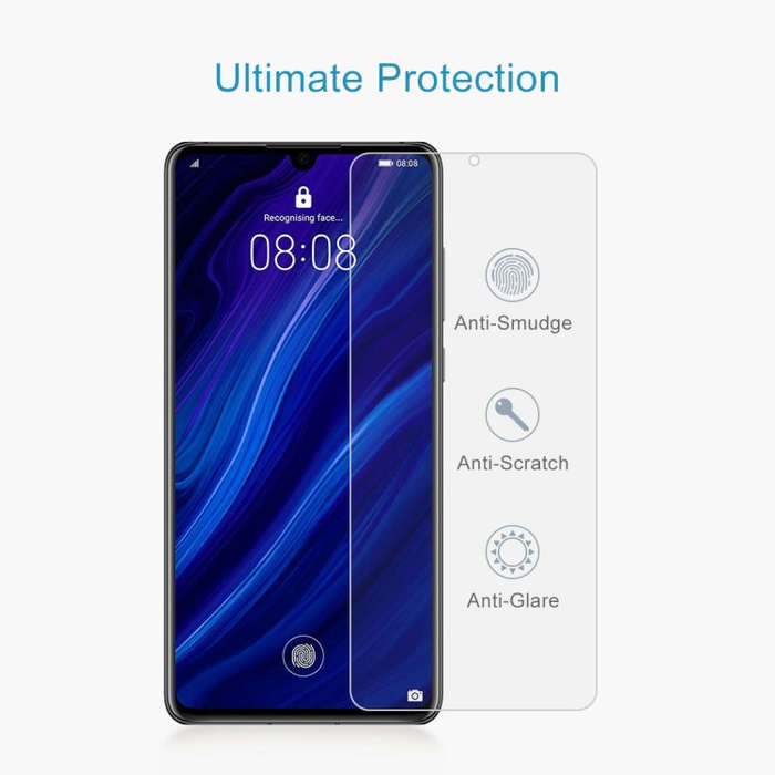 10 PCS 0.26mm 9H 2.5D Tempered Glass Film for Huawei P30