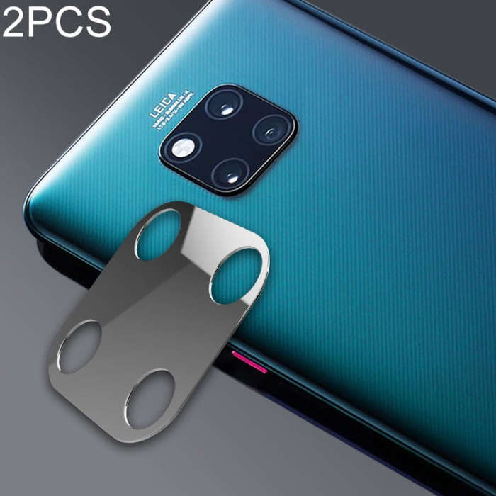 2 PCS 10D Full Coverage Mobile Phone Metal Rear Camera Lens Protection Ring Cover for Huawei Mate...