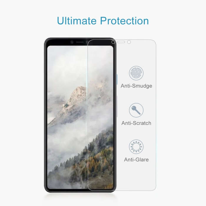 50 PCS 0.26mm 9H 2.5D Tempered Glass Film for Google Pixel 4 XL, No Retail Package