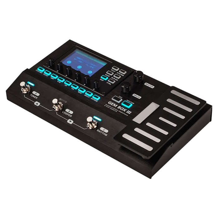 JOYO GEM-BOX3 Multifunctional Integrated Electric Acoustic Guitar Effector with Pedal and Drum Ma...